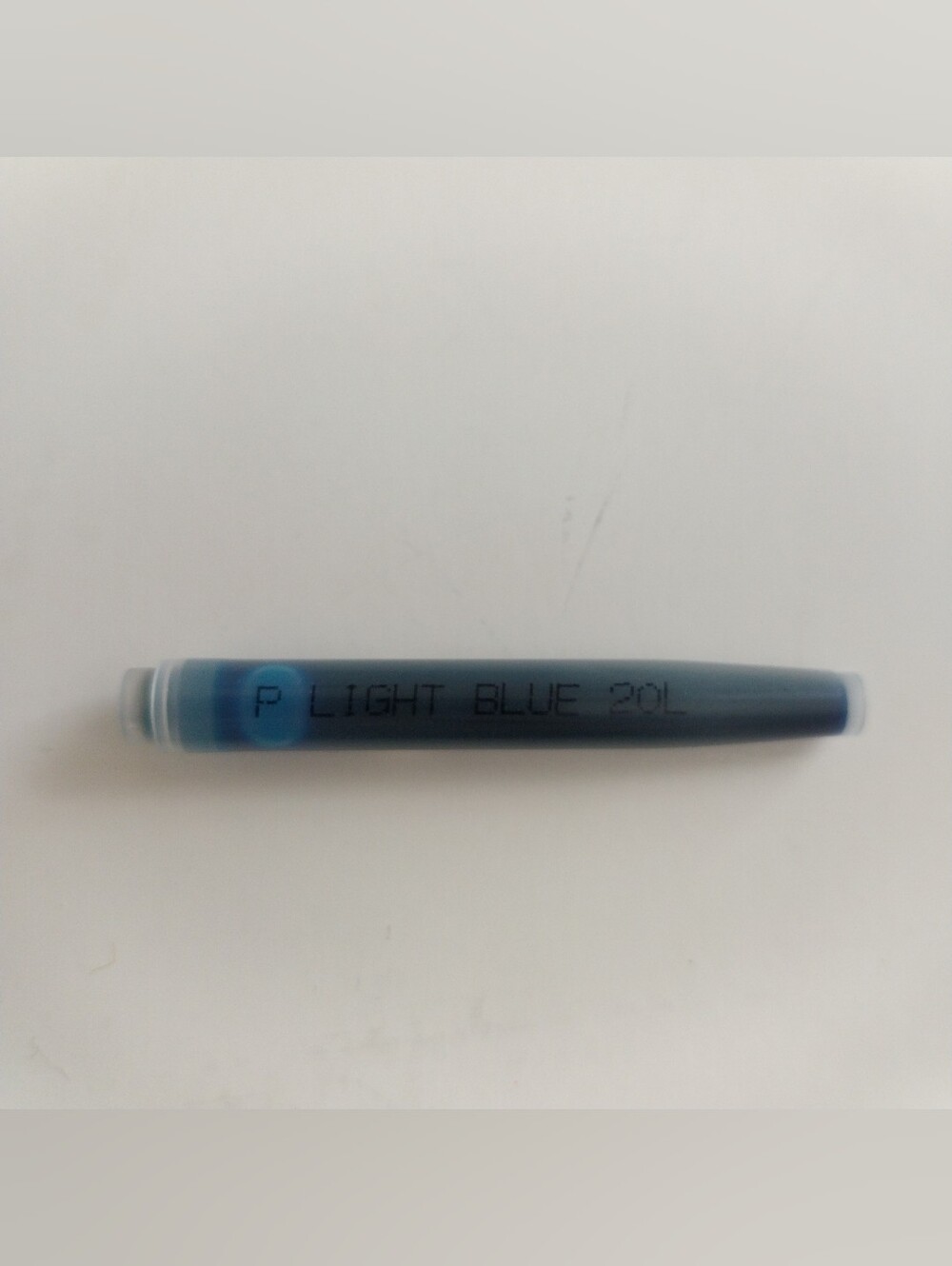 Platinum Plaisir Blue Aluminum Fountain Pen 02 Extra Fine Steel Nib Gently Used - Picture 14 of 14